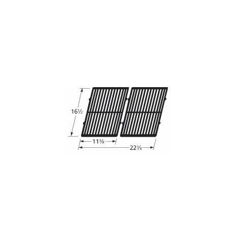 Kenmore Gloss Cast Iron Cooking Grids-68252